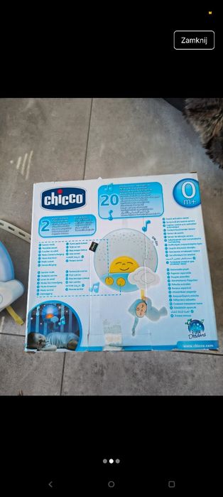 Chicco projektor nad łózeczko