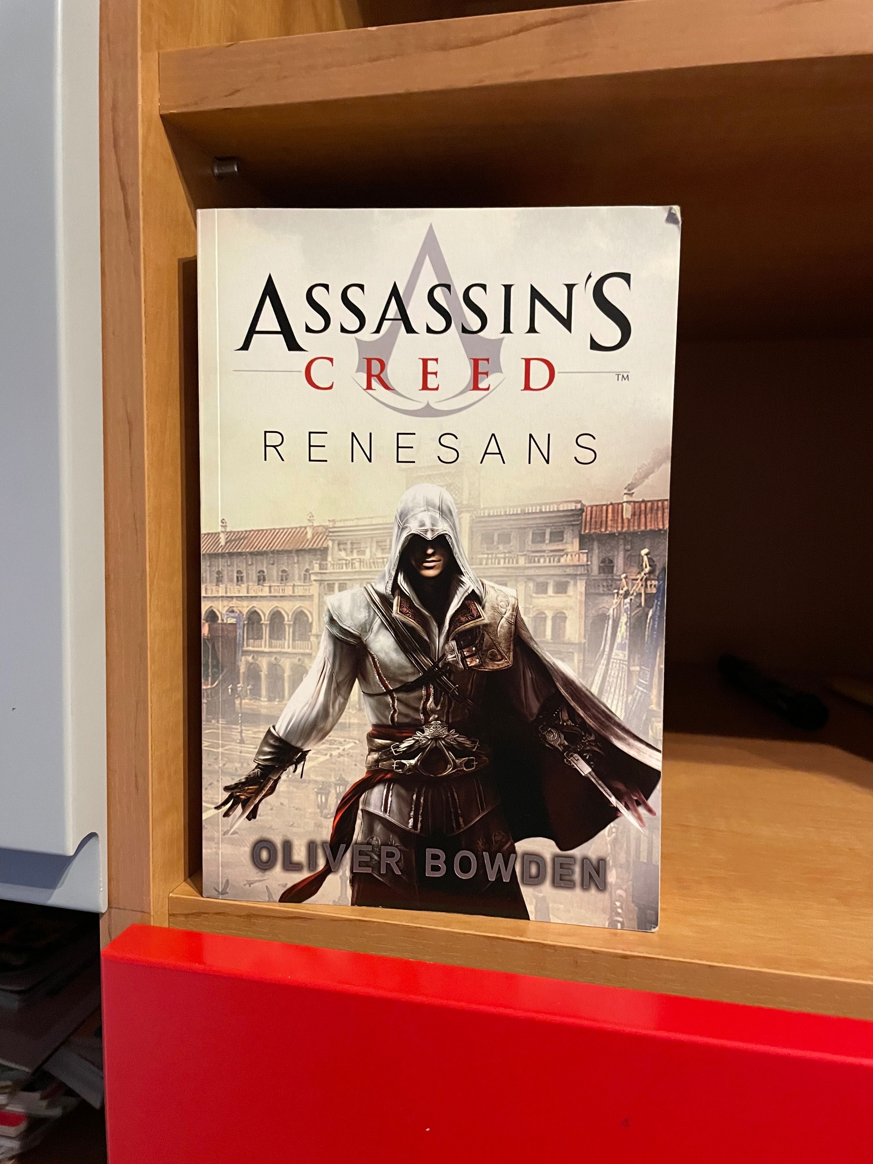 Kolekcja 4 książek Assasin's Creed Oliver Bowden na podstawie gry