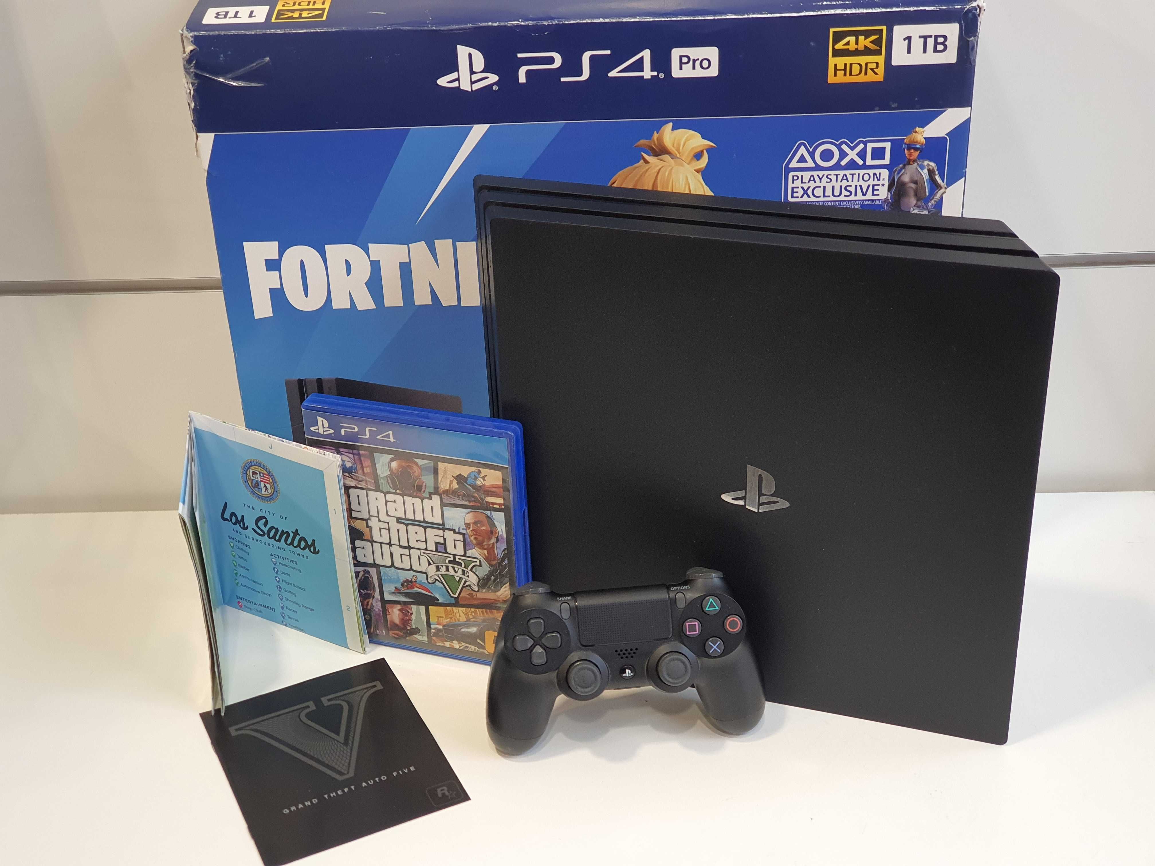 GWARANCJA Konsola SONY PlayStation 4 Pro, PS4 Pro +GTA V Sklep Zamiana