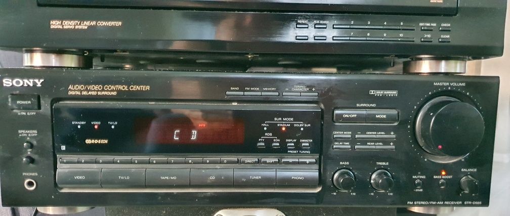 Sony amplituner i zmieniarka