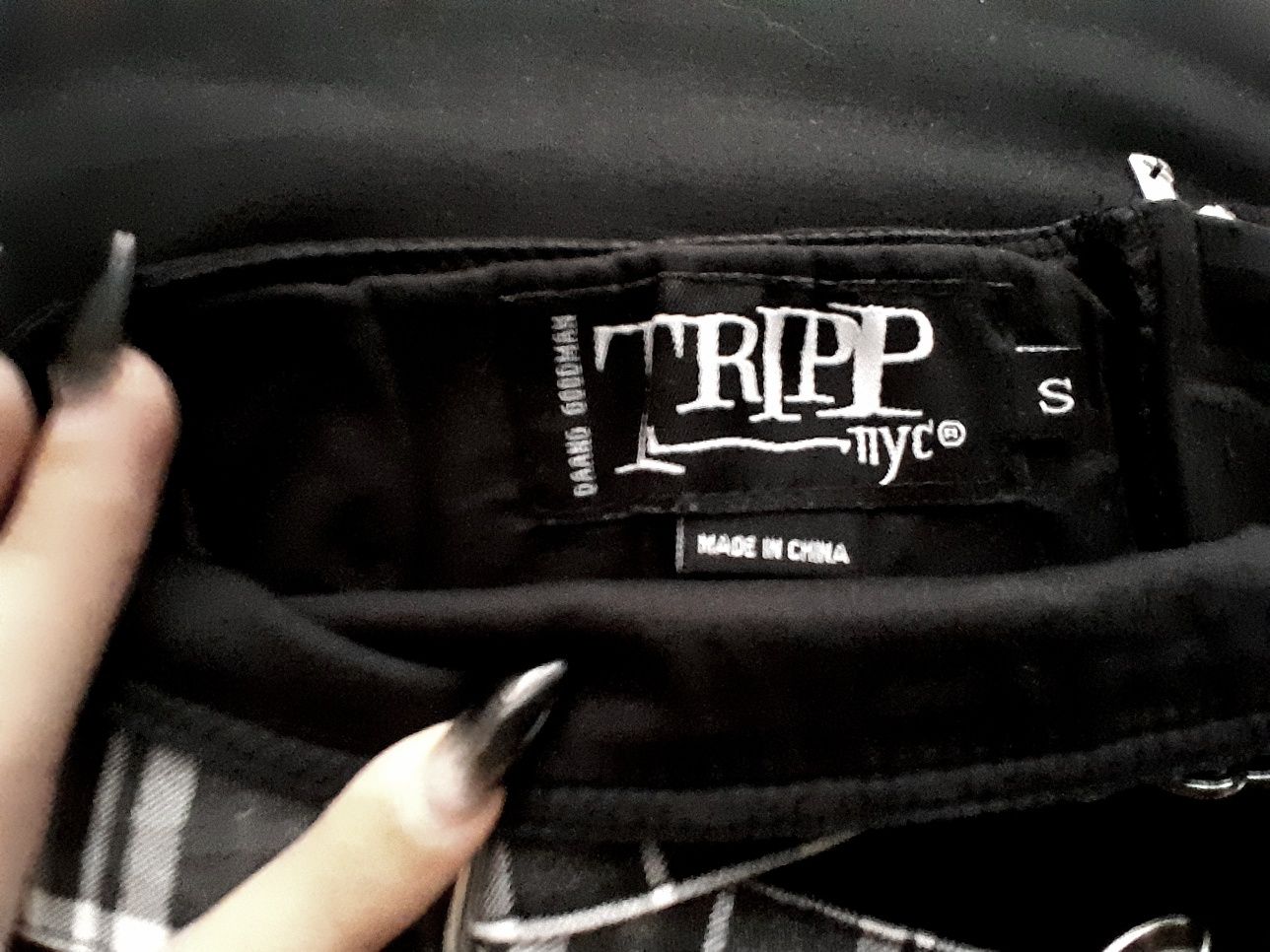 Вінтажна альтернативна спідниця Tripp NYC готика емо панк альт y2k