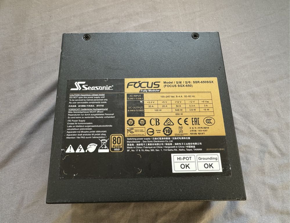 Seasonic Focus SGX-650 (SFX-L)