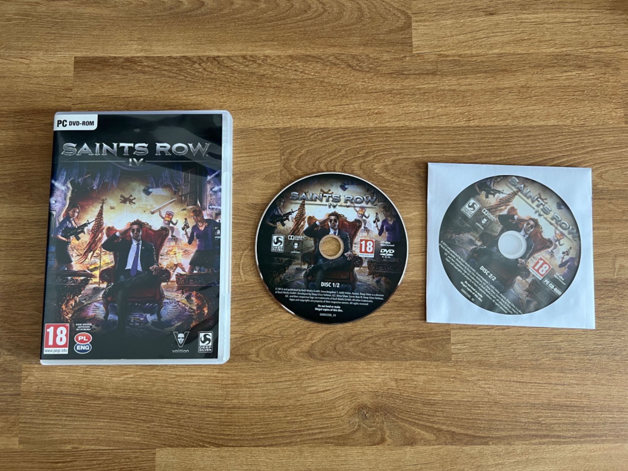 Saints Row IV 4 (PC PL 2013) DVD BOX premierowe kompletne wydanie