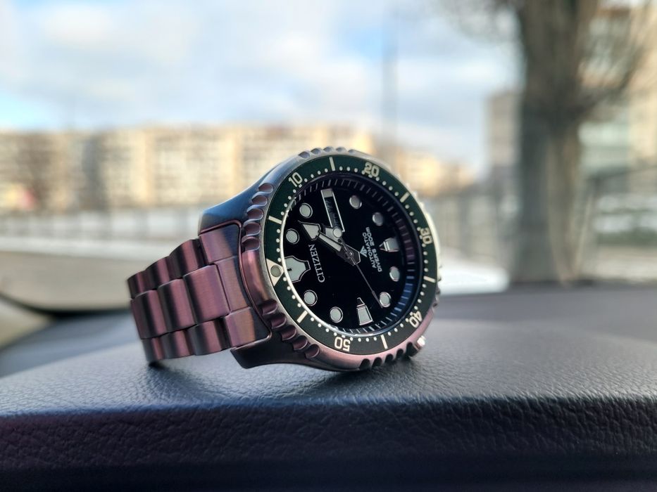 Часы Citizen механика.