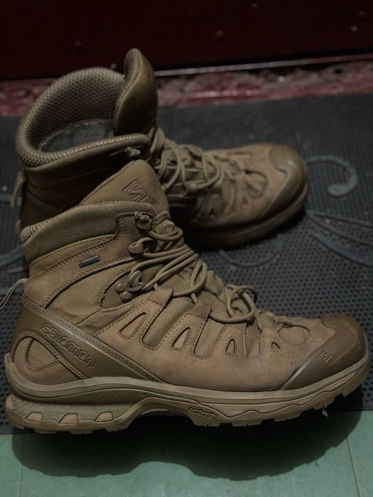 Ботинки берцы Salomon Quest 4D Gore-Tex® Forces 2. Койот 46