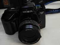 MINOLTA DYNAX 5XI Lustrzanka z akcesoriami