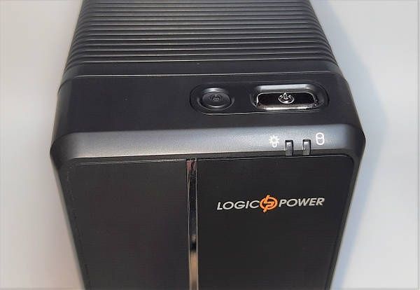 Комп'ютерний корпус LogicPower S602 Slim, 400 Вт, 4хUSB