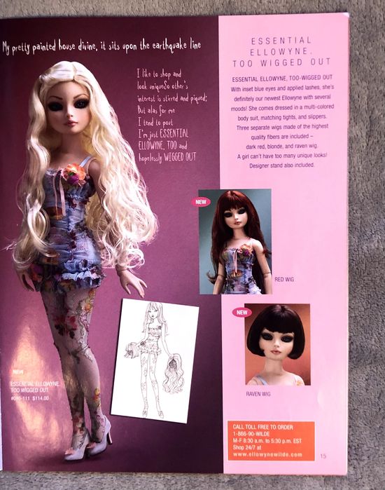 Toner Ellowyne Wilde Essential Ellowyne Too! Wwigged Out!
