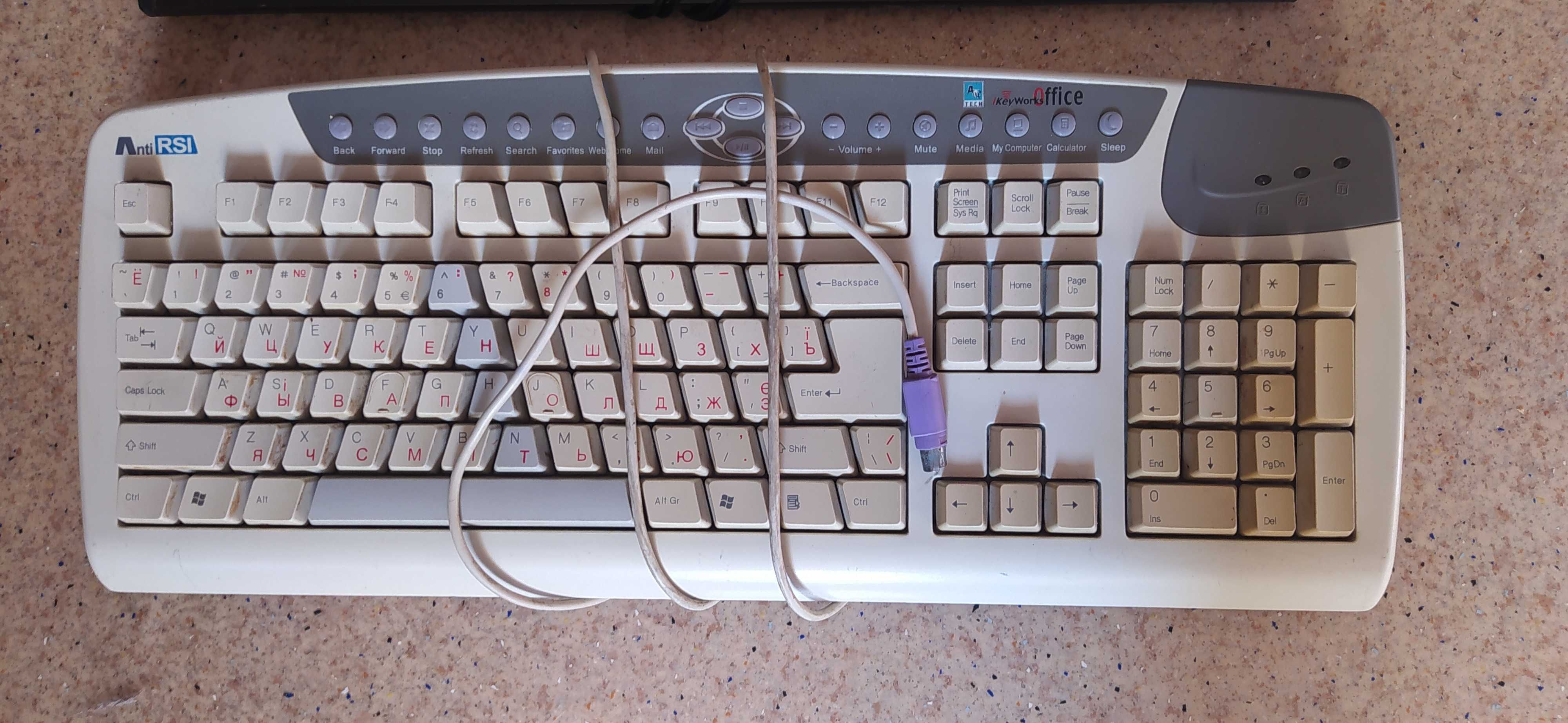 Клавиатуры на запчасти a4tech mitsumi tk105 havit Genius logitech 6 шт