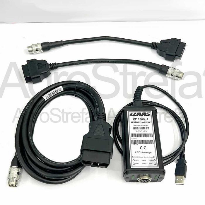 SERWISÓWKA Interfejs diagnostyczny Claas Maszyny Rolnicze + LAPTOP