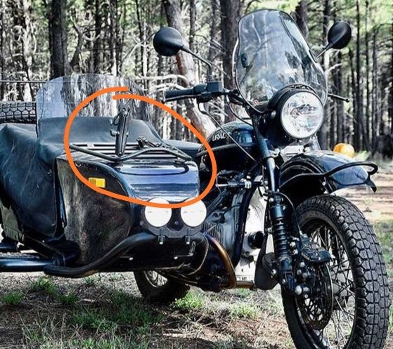 Akcesoria bagażnik gmol orurowanie Ural Dniepr M72 K750 uchwyt części