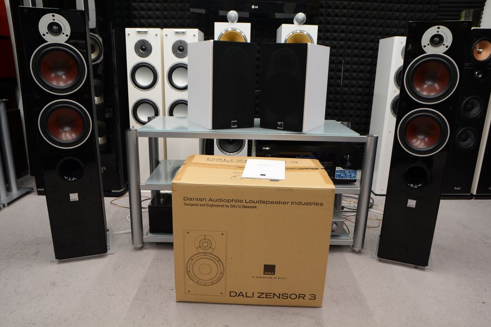 kolumny podstawkowe głośniki Monitory stereo Dali Zensor 3 Białe