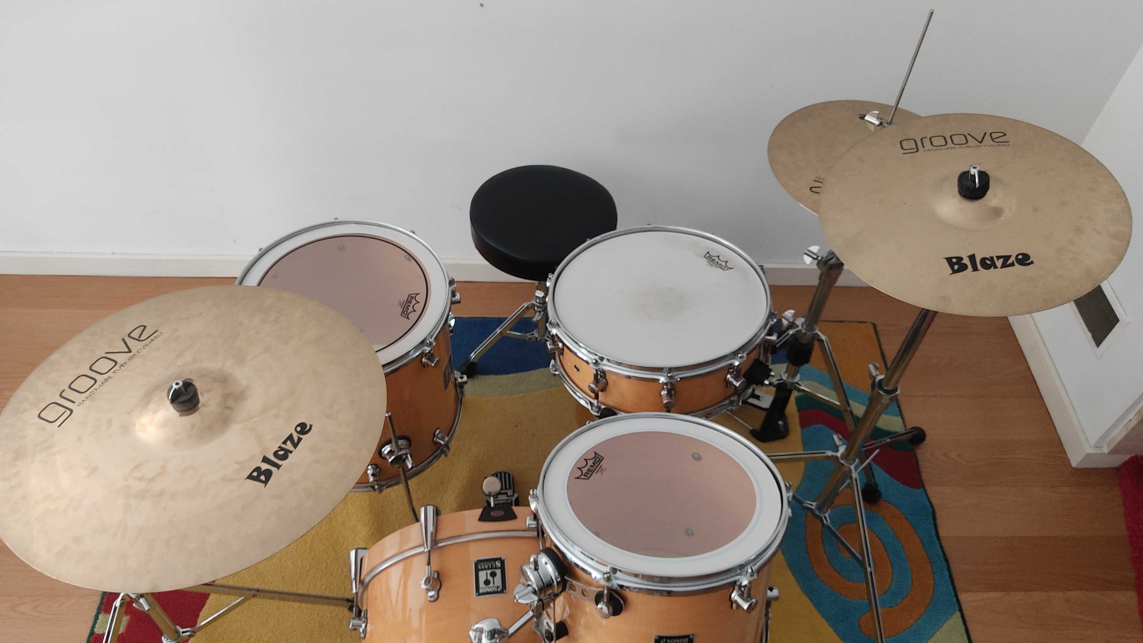 Bateria Acústica Sonor S Class Maple