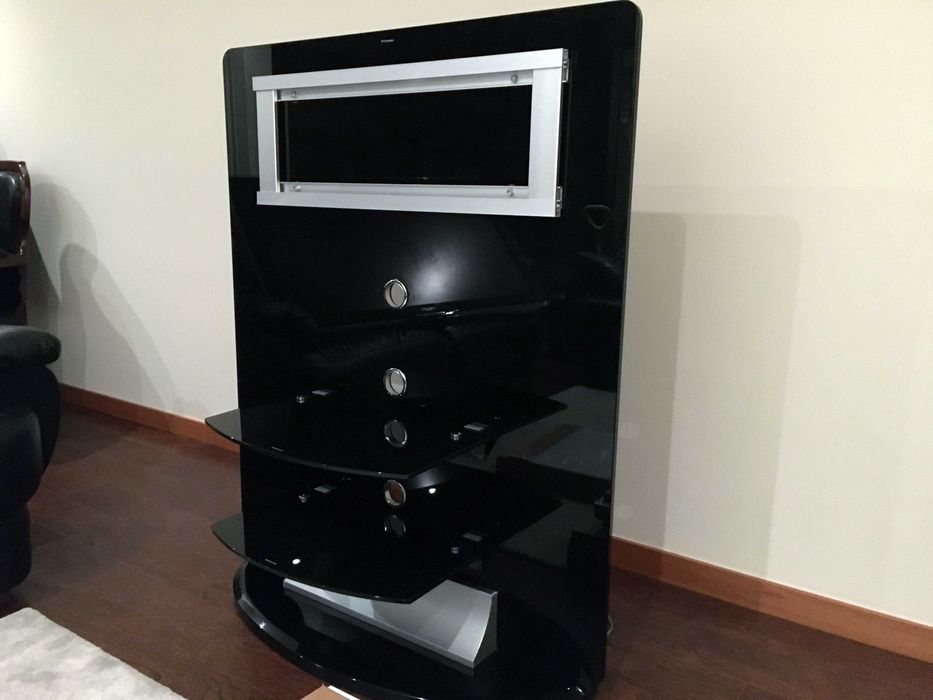 Móvel em Vidro C/ Suporte TV LED / LCD / PLASMA Premium