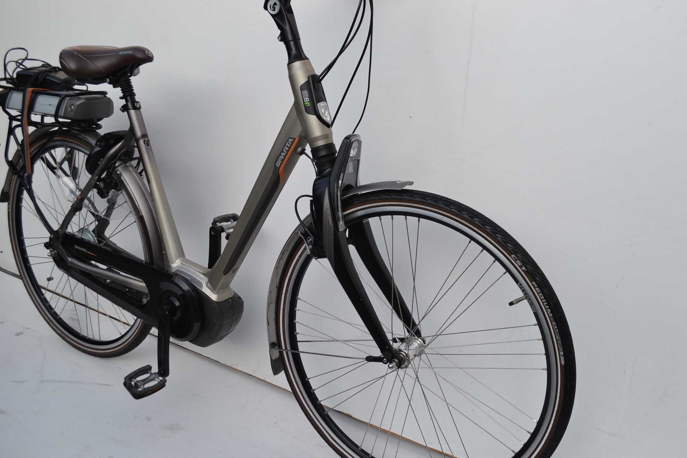 Para rowerów elektrycznych sparta M8i małe przebiegi bat 600Wh polecam