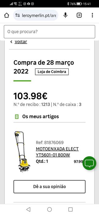 Enxada electrica
