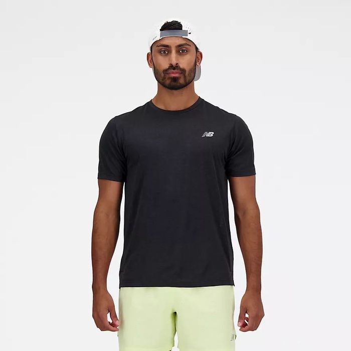 Футболка New Balance Athletics T-Shirt Men's, артикул MT41253BK, М