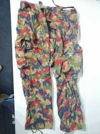 Spodnie camo moro swiss alpenflage kamuflaż r. 36 vintage