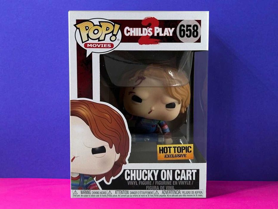 Фигурка Funko Pop Чаки на тележке - Chucky on cart №658 Фанко Поп