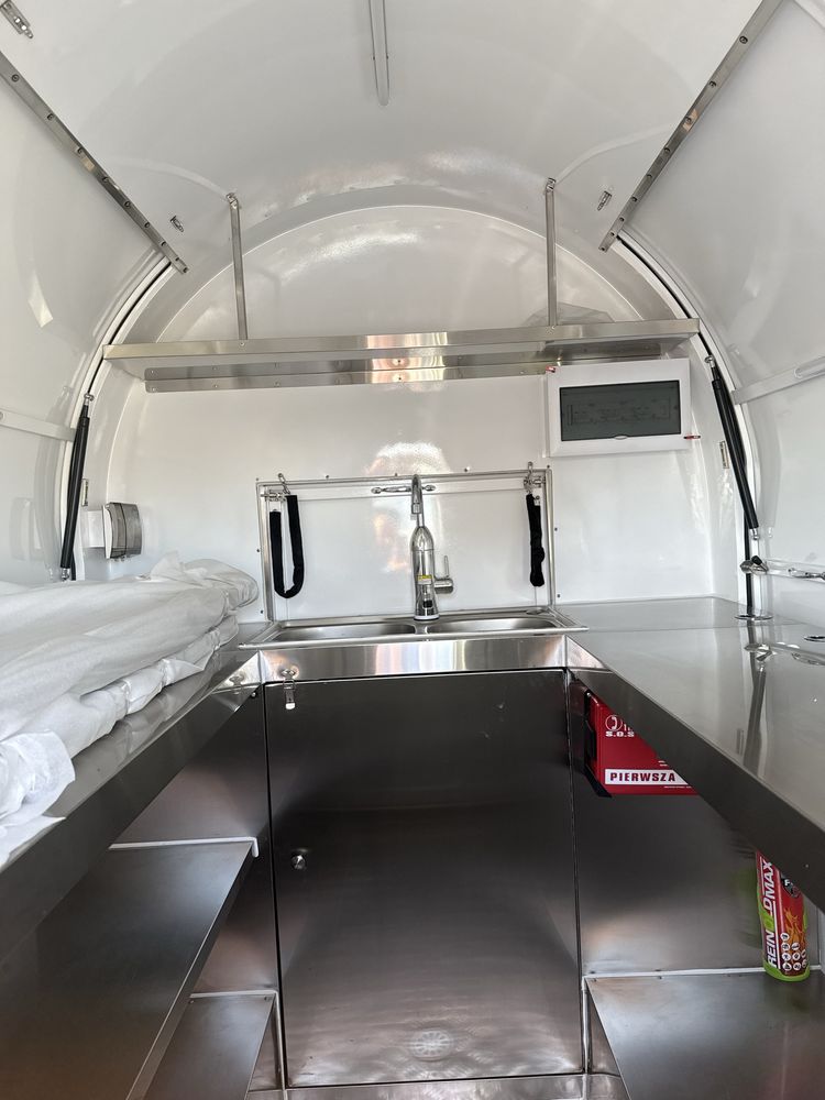 Nowa Przyczepa gastronomiczna SHINE York mini 2m Food Truck foodtruck