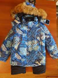 Куртка и полукомбез зима Relmo 122 см. комплект