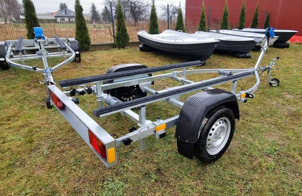 Łódka wędkarska OKOŃ dwuskrupowy 380x150 NOWA - TRANSPORT