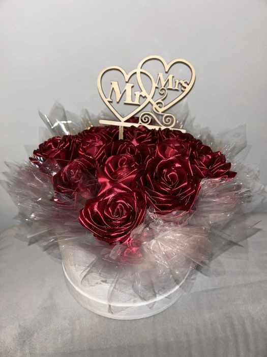 Róże satynowe, wieczne