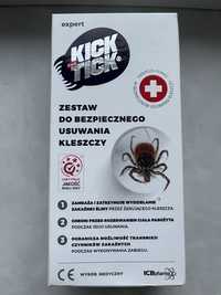 Zestaw do bezpiecznego usuwania kleszczy Kick the Tick NOWY