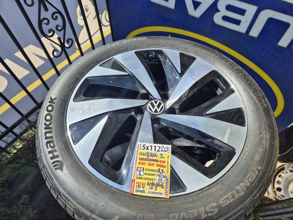 Nowe Alufelgi 5x112 20 cali VW ID4 ID5 235/50/20 255/45/20