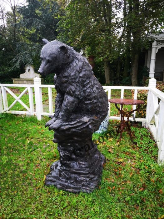 Niedźwiedź, niedźwiadek, miś H150cm rzeźba z brązu