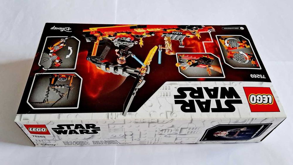 Lego Star Wars 75246 Duel on Mustafar selado