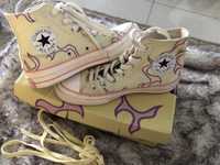 Converse All Star Chuck 70 HI light yellow flame 24.5 cm, 38