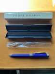 Pierre Balmain Ballpoint Caneta Azul / Lilás (Vintage Nova)