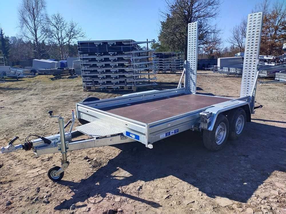 Laweta przyczepa 3,00x1,5 DMC 2700kg minikoparkę  pod Koparkę Walec