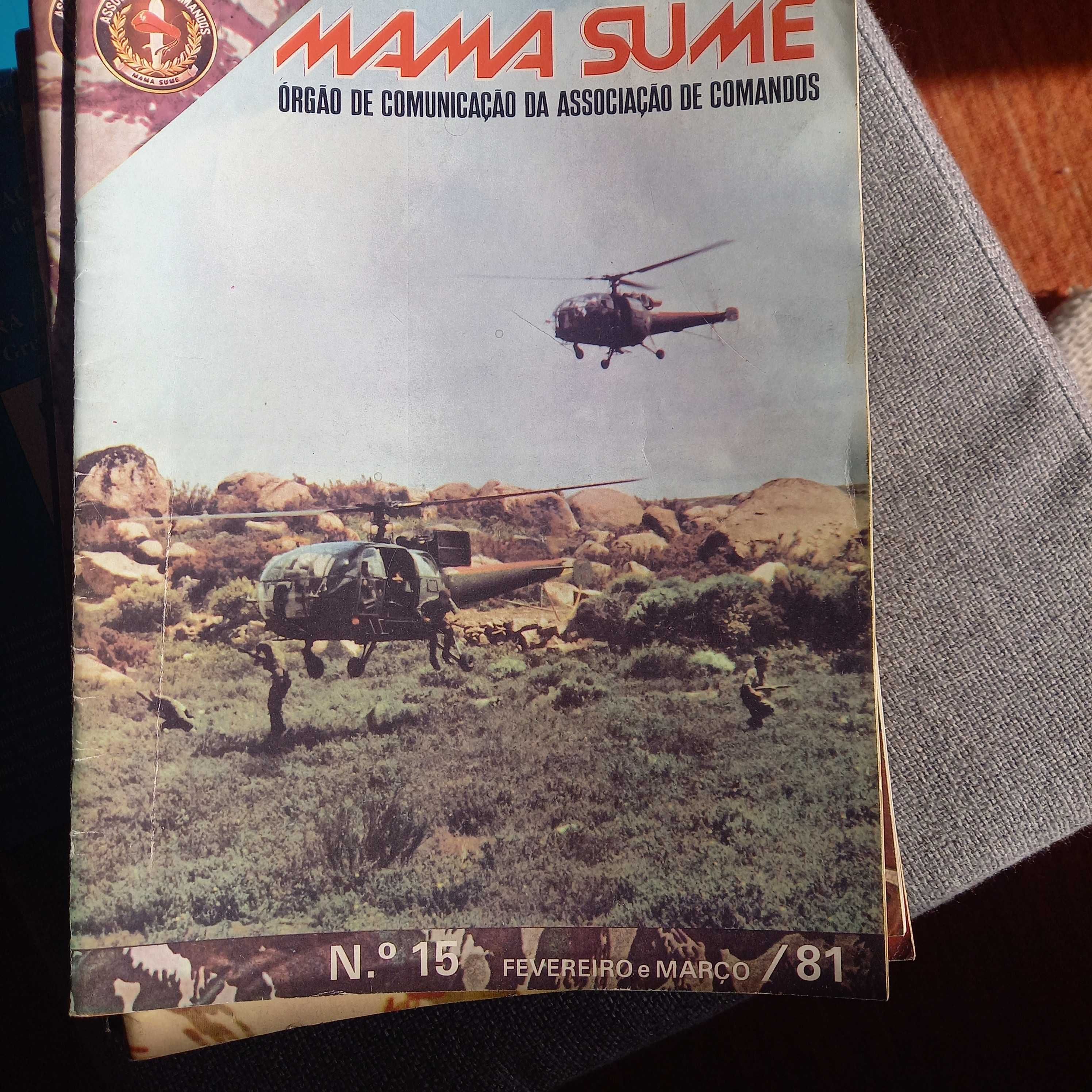 12 revistas MAMA SUME, Comandos