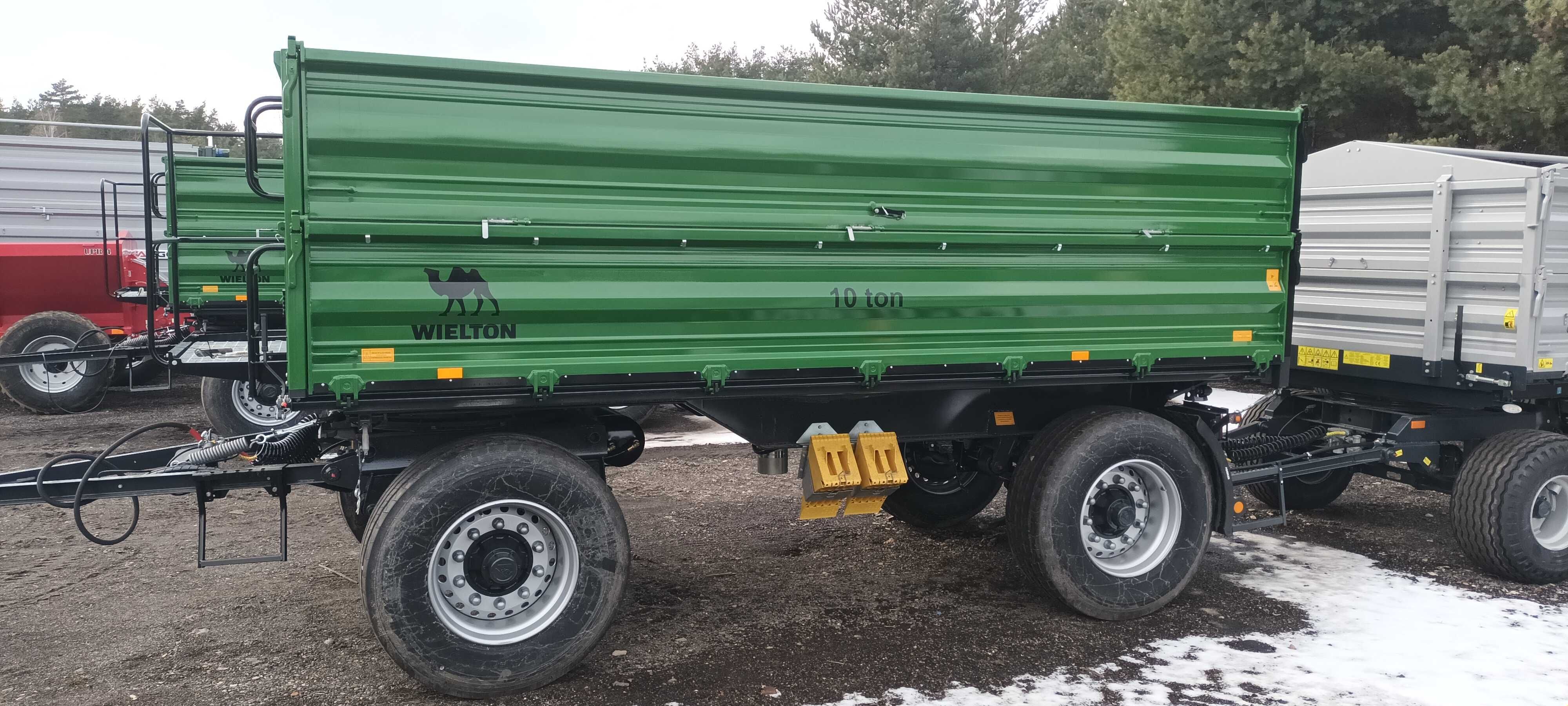 Przyczepa rolnicza 10 ton Wielton PRS-2/W10