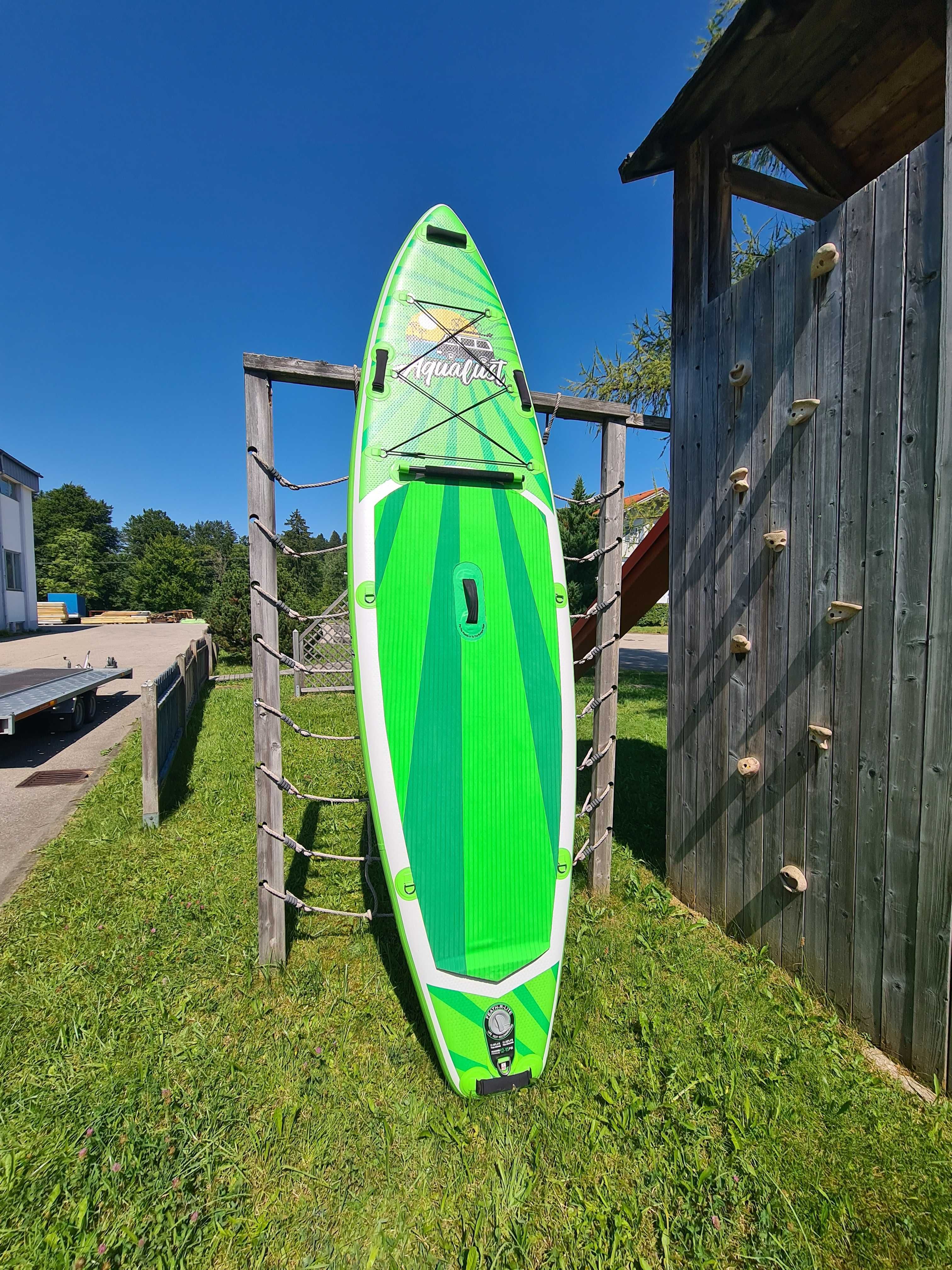 НОВАЯ Дошка SUP AQUALUST 2 СЛОЯ САП доска 320 см. Борд Board Paddle