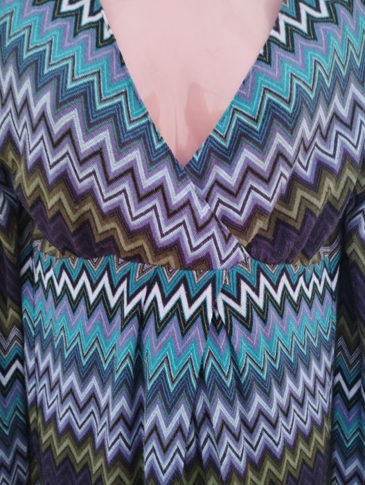 Vestido  colorido da marca Comma.