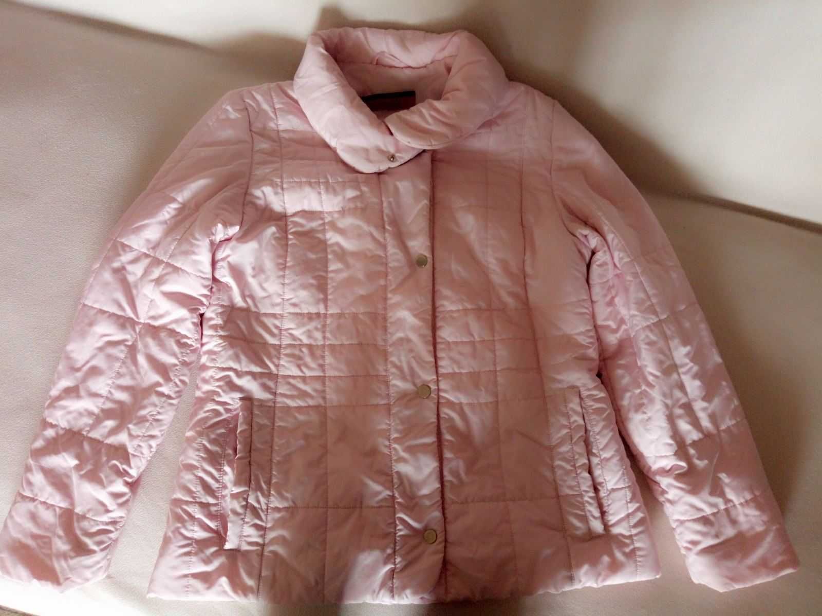Куртка жіноча демісезонна світло рожева, синтепонова, taifun, 44