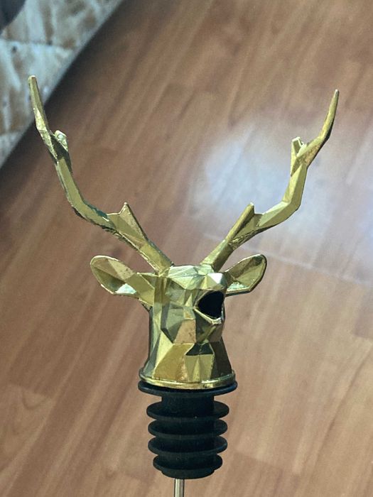 Пробка для бутылки в виде головы оленя в стиле Glenfiddich Днепр