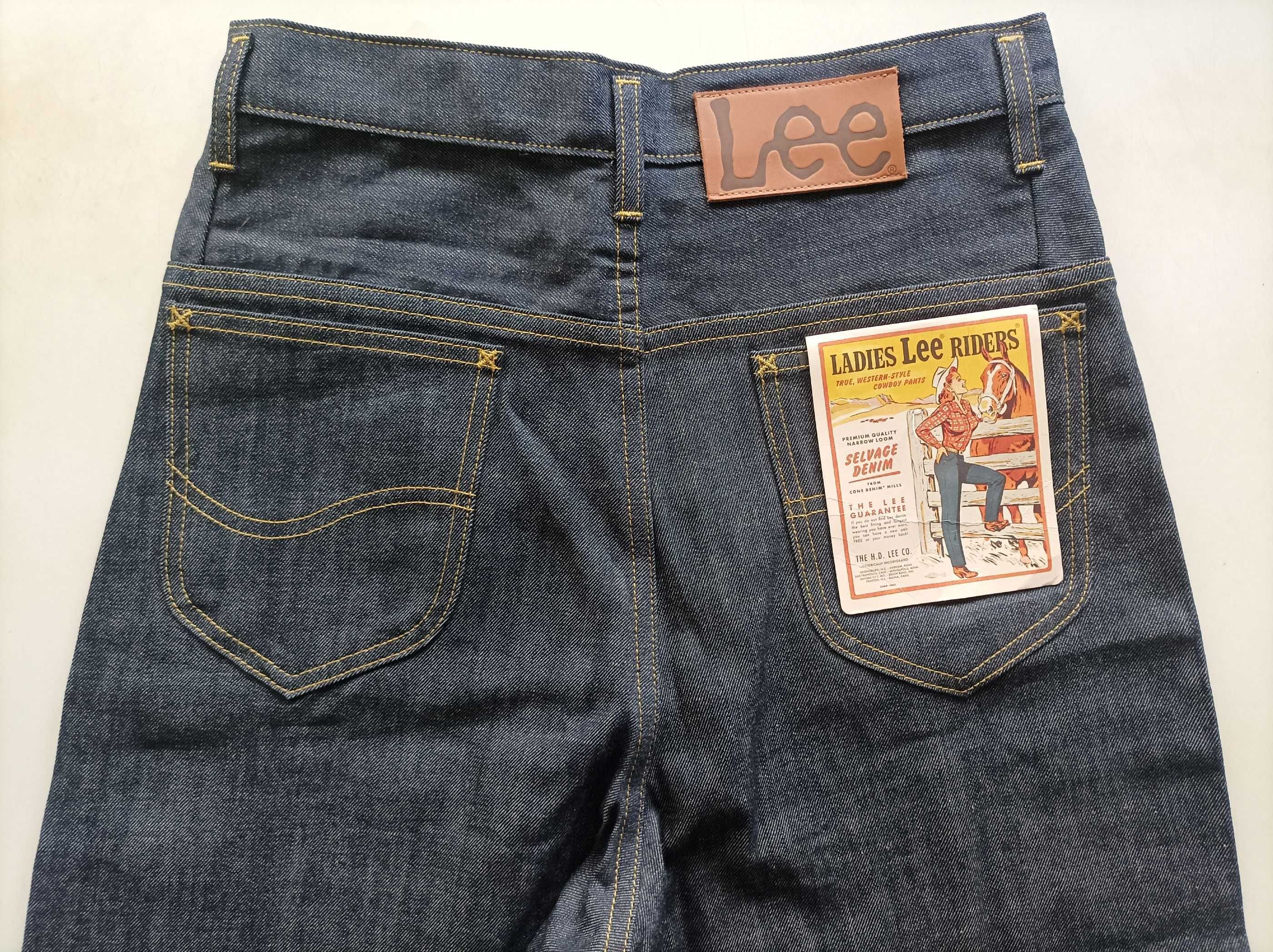 Женские джинсы Lee Riders W29 Cone Denim Mills Selvadge.