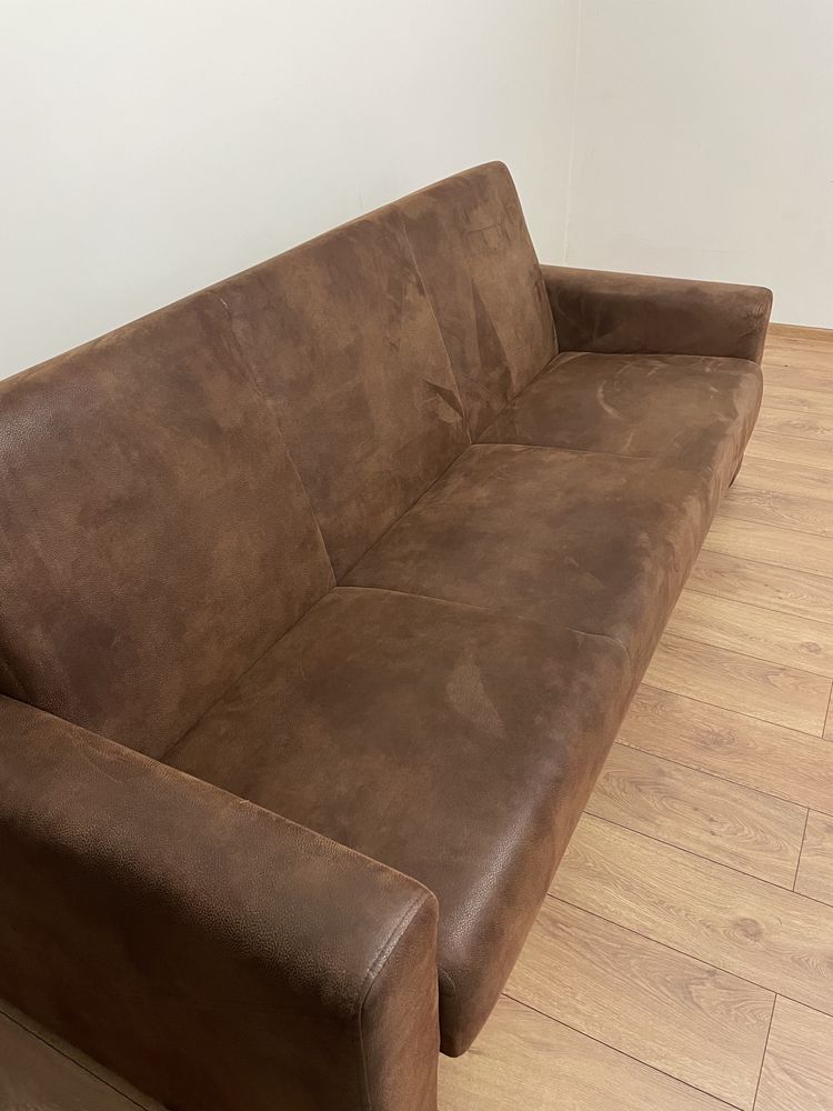 Kanapa brązowa sofa