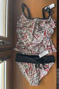 Tankini Freya Fantasie Jaipur 80FF 80H 80G L nowy paisley Chilli