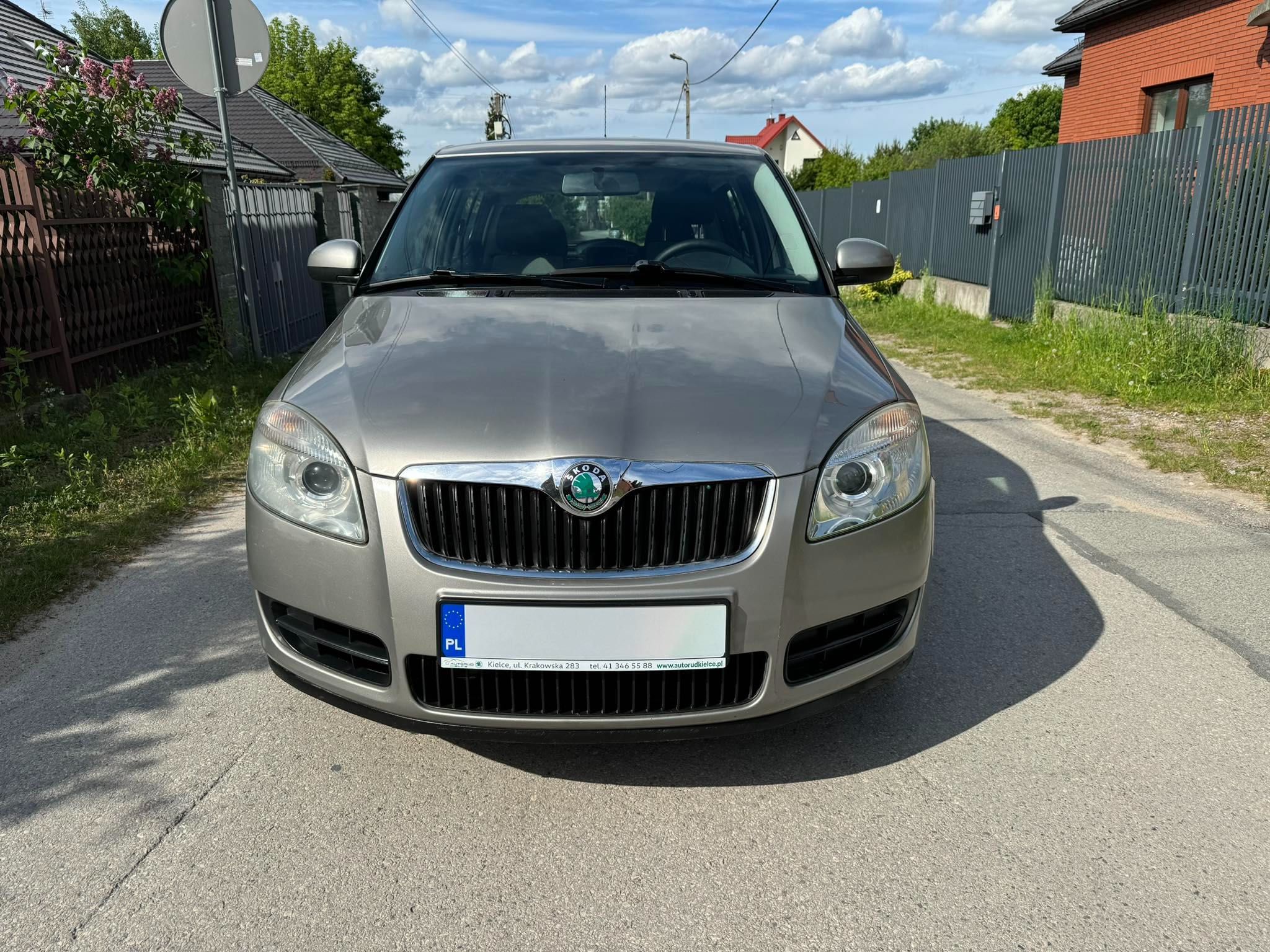 Skoda Fabia II 2 1.4 Benzyna Salon Polska 85 tyś przebiegu Zadbana Alu