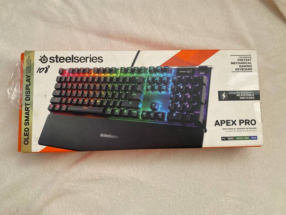 Клавіатура Steelseries Apex pro us 64626 ( вітринний зразок)