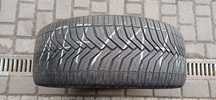 MICHELIN 215/45R17 91W , pojedyńcza opona wielosezonowa.