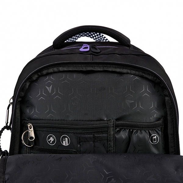 Рюкзак YES TS-48 шкільний Purple Hearts 559923