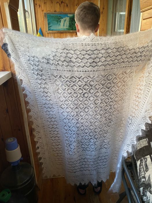 Пуховые платки и косынки из козьего пуха