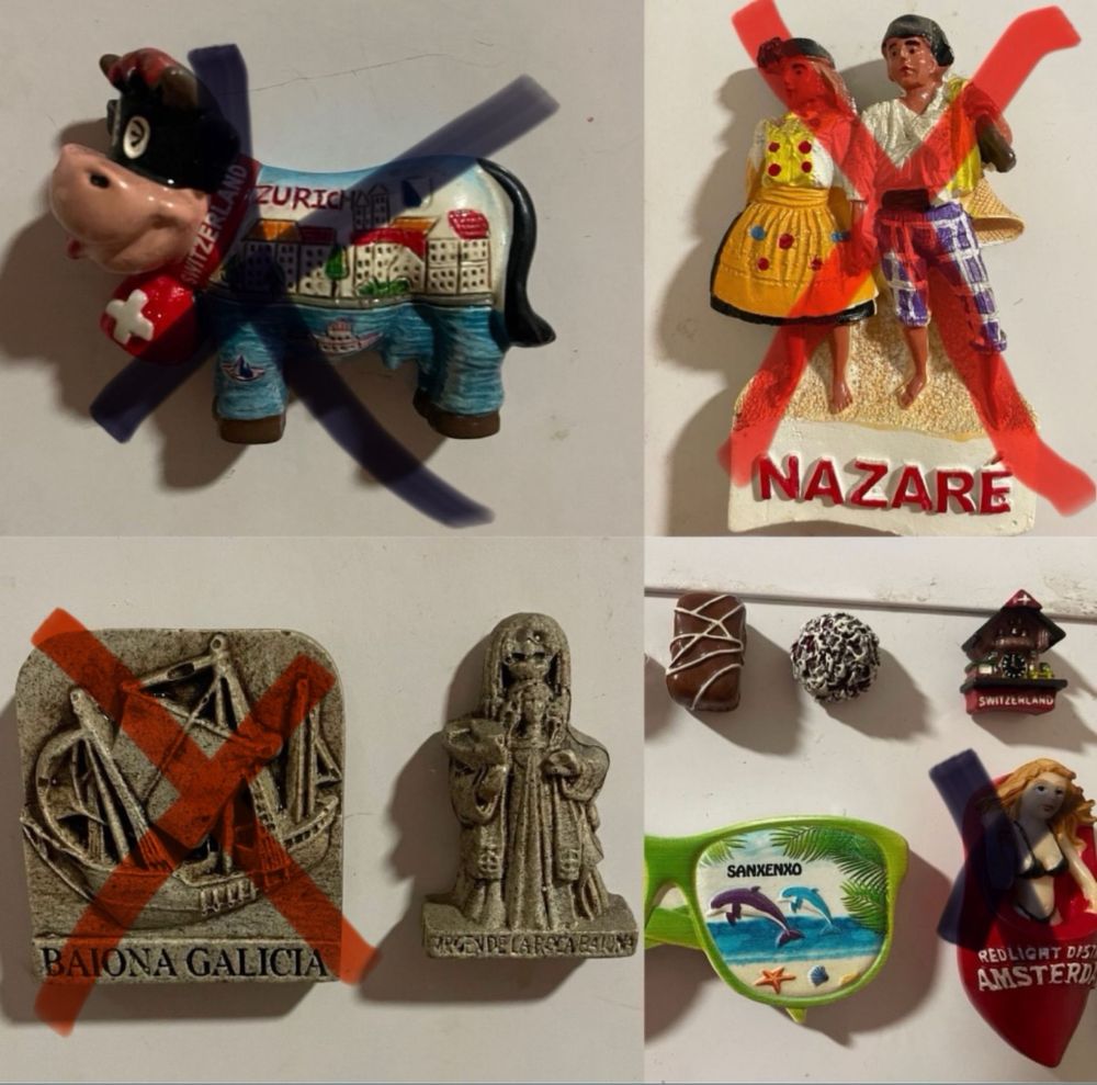 Imanes de recordaçao