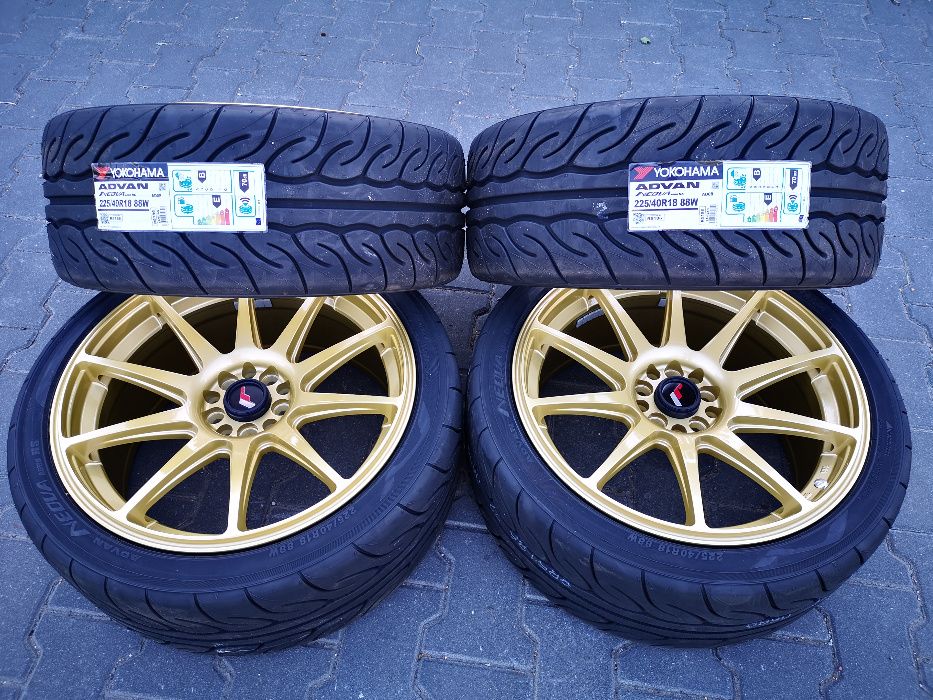 Felgi Japan Racing JR11 18" 8,5" 18x8,5 5x100 5x114,3 Impreza WRX STI